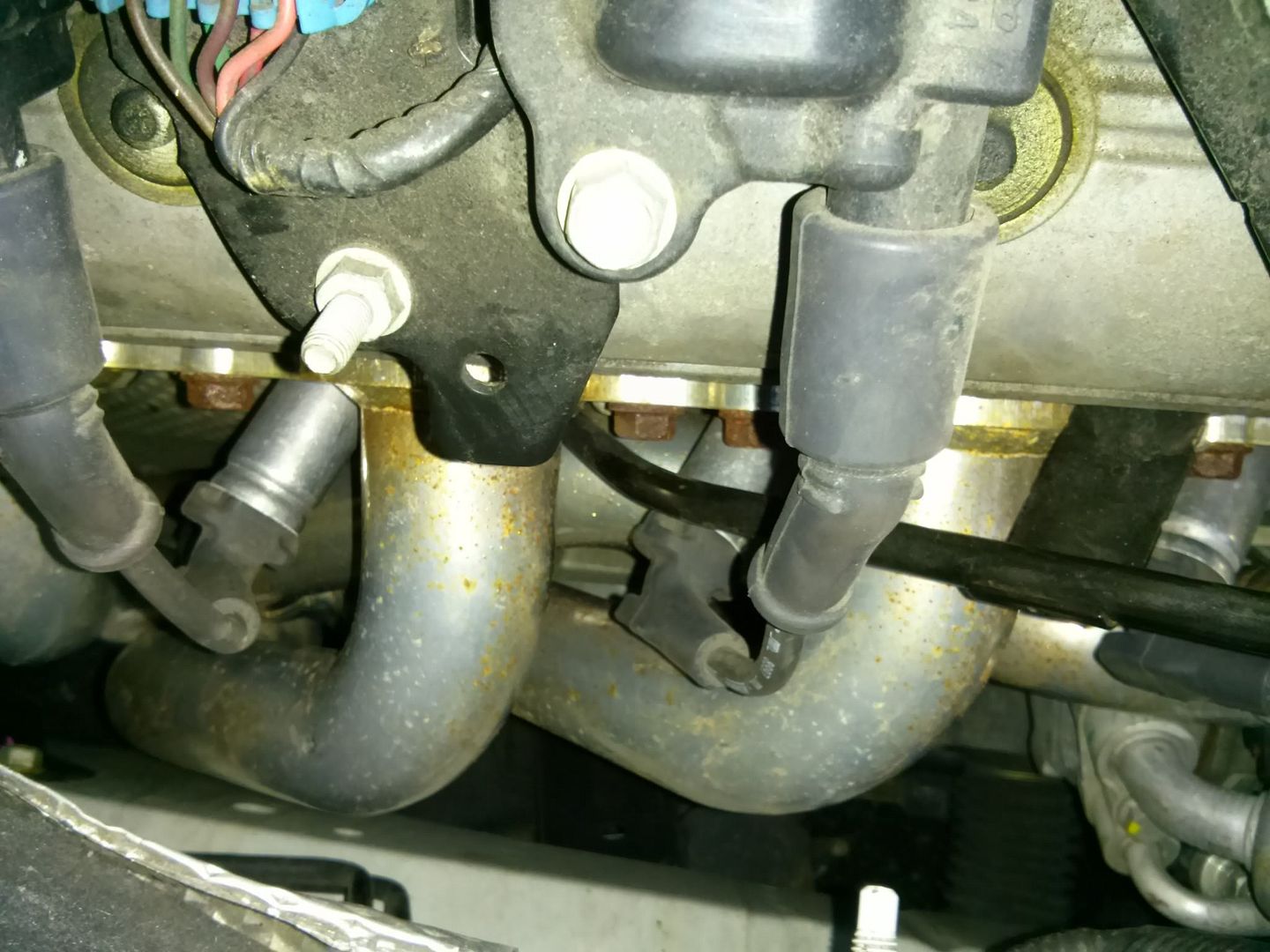 Dipstick routing with Doug Thorley headers Pontiac G8 Forum G8